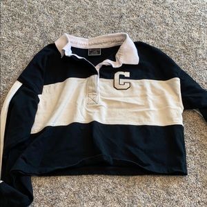 Champion Cropped Long sleeve shirt with collar